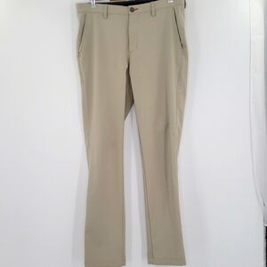 QOR Mens Performance Tan Chino Pants